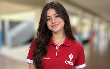 Aluna do Ensino Médio do CNSA