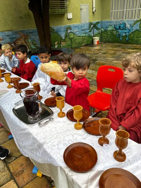 Vivência da Semana Santa na Educação Infantil — foto 4