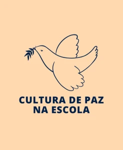 Identidade visual do projeto Cultura de Paz na Escola